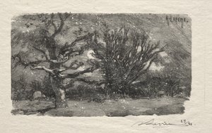 No dormitório de Lantara de Auguste Louis Lepère