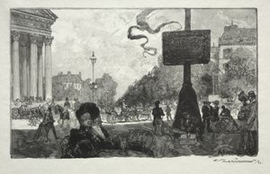 Esquina da Rua Real de Auguste Louis Lepère