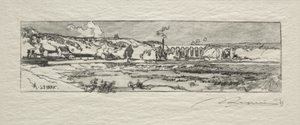 Lagoa de Issy les Moulineaux de Auguste Louis Lepère