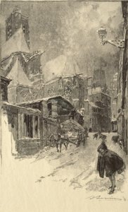 Rue des Barres de Auguste Louis Lepère