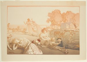 Bucólicas modernas de Auguste Louis Lepère