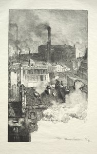 distrito de Gobelins de Auguste Louis Lepère