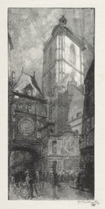 Rouen ilustrado: o grande relógio