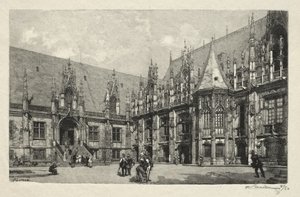 Rouen ilustrado: O Palácio da Justiça