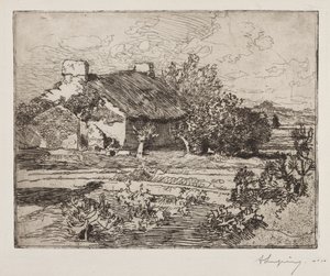 Old Bourrine, Casa do Marais, Vendée de Auguste Louis Lepère