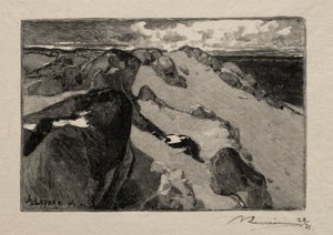 Arbonne, o Gros-Sablon. de Auguste Louis Lepère