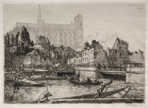 Chegadas de Legumes-Amiens de Auguste Louis Lepère