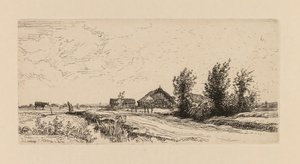 Auguste Lepère: O pequeno criador de vacas. de Auguste Louis Lepère
