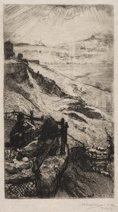 Carrieres dAmerique perto de Paris, 1898. de Auguste Louis Lepère