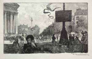 Esquina da Rua Real de Auguste Louis Lepère