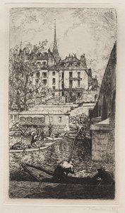 Demolição da Casa de Sabra de Auguste Louis Lepère