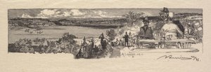 Floresta de Fontainebleau: Vale do Solle de Auguste Louis Lepère