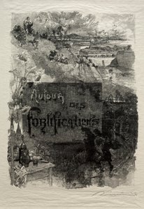 Frontispício, 1886. de Auguste Louis Lepère