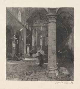 Interior da Igreja de Auguste Louis Lepère