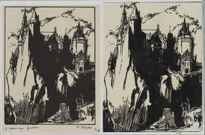 Alemanha feedale, 1914. de Auguste Louis Lepère