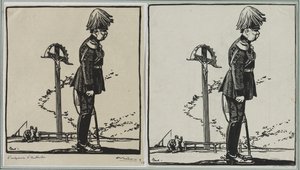 Leperper d&39;Autriche, 1914. de Auguste Louis Lepère