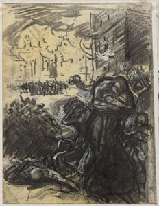 O fogo de Louvain de Auguste Louis Lepère