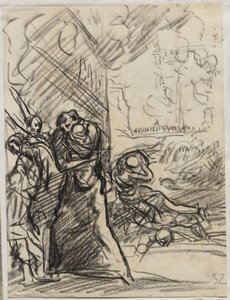 O Fogo de Leuven de Auguste Louis Lepère