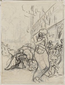 O fogo de Louvain de Auguste Louis Lepère