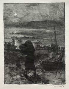Colheita de areia de Auguste Louis Lepère