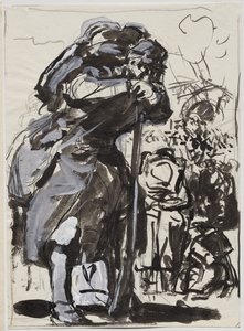 O Retiro depois de Charleroi... de Auguste Louis Lepère