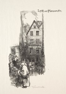 Rua Pirueta de Auguste Louis Lepère