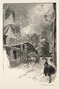 Rua dos Bares de Auguste Louis Lepère