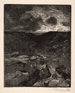 O vale de Franchard. de Auguste Louis Lepère