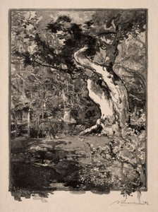 Clovis, Plateau de Bellecroix, 1890. de Auguste Louis Lepère