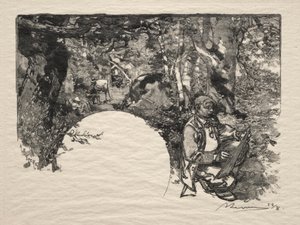 Os Pintores de Auguste Louis Lepère