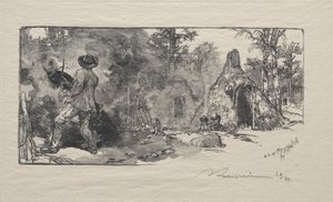Os Charbonnieres de Auguste Louis Lepère