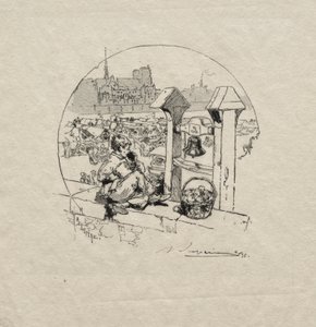 Mercado da Apple, nº 2 de Auguste Louis Lepère
