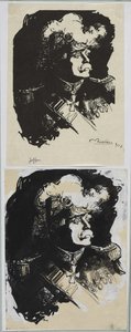 Marechal Joffre, 1914. de Auguste Louis Lepère