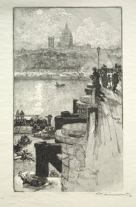 Montagne Ste. Genevieve de Auguste Louis Lepère