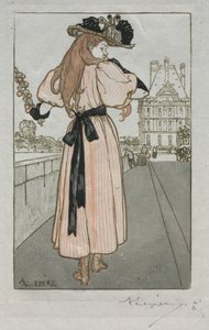 Almanaque de Paris, 1897: Primavera de 1897. de Auguste Louis Lepère