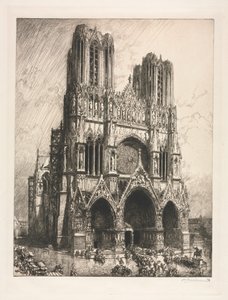 Catedral de Reims. de Auguste Louis Lepère