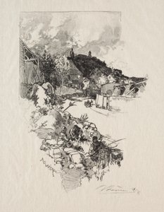 Rota de Versalhes. de Auguste Louis Lepère