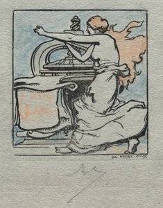 A impressora. de Auguste Louis Lepère