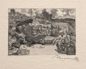Um alojamento de pedreira de Auguste Louis Lepère