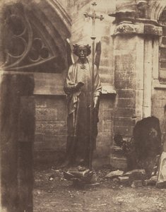 Anjo de Geoffroy-Dechaume da empena oriental da Sainte-Chapelle, 1851-1853 (foto)