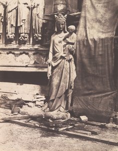 [Escultura da Virgem e do Menino, Notre Dame, Paris], 1853-1854.