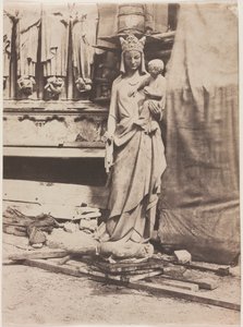 Estátua da Virgem, Notre Dame de Paris