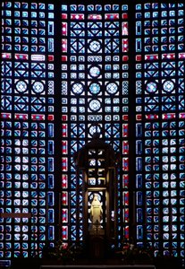 Parede Art Déco (vitrais) de Auguste Perret