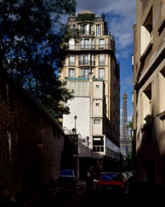 Edifício da rue Raynouard, Paris 16. Arquiteto Auguste Perret (1874-1954)