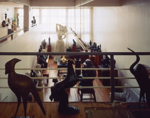 Villa Chana Orloff, casa-atelier do escultor russo, 7 bis Villa Seurat em Paris 75014. 1926, arquiteto Auguste Perret (1874-1954).