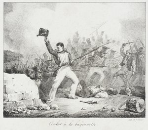 Combate à baioneta de Auguste Raffet