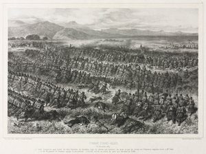 Combate de Oued-alleg, 31 de dezembro de 1839 de Auguste Raffet
