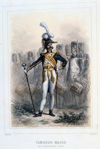 Tambor Major dos Granadeiros-à-Pied, 1859. de Auguste Raffet