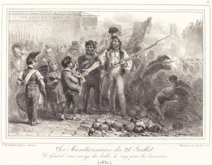28 de julho Munições de Auguste Raffet