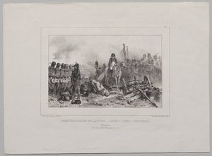 Álbum Litográfico de 1837: Meio Batalhão à Esquerda...Apontar!...Fogo!...Carregar de Auguste Raffet
